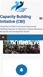 Mobile Screenshot of cbiinmyanmar.org